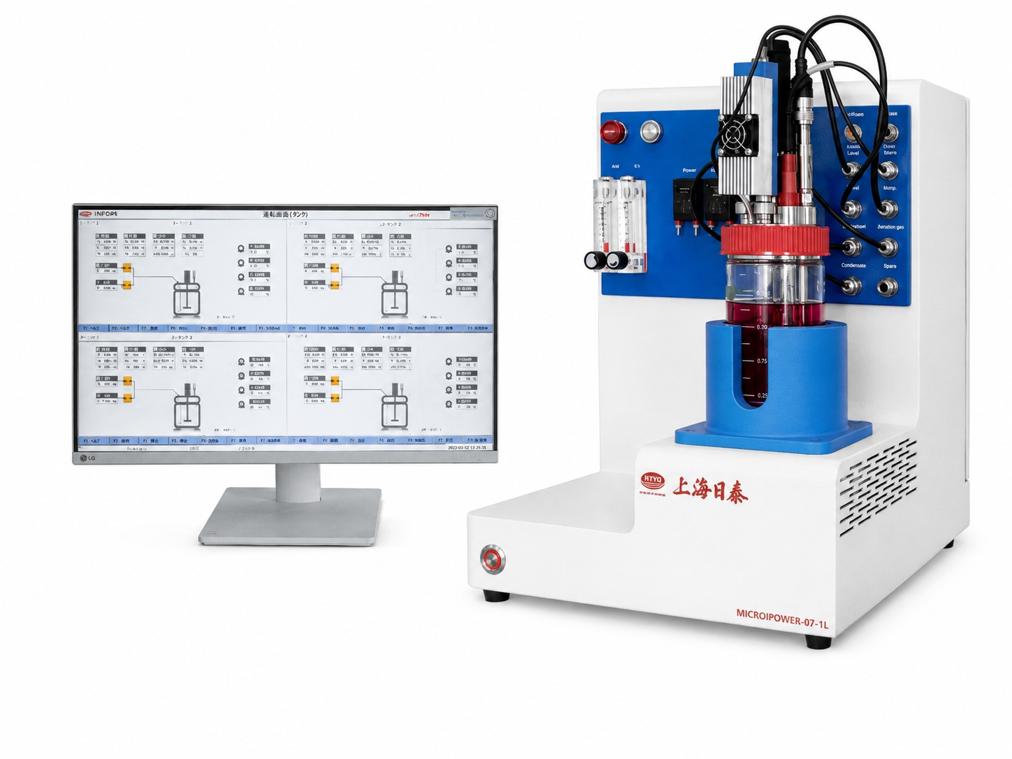 Biorreactor de referencia de Ritai Enterprise