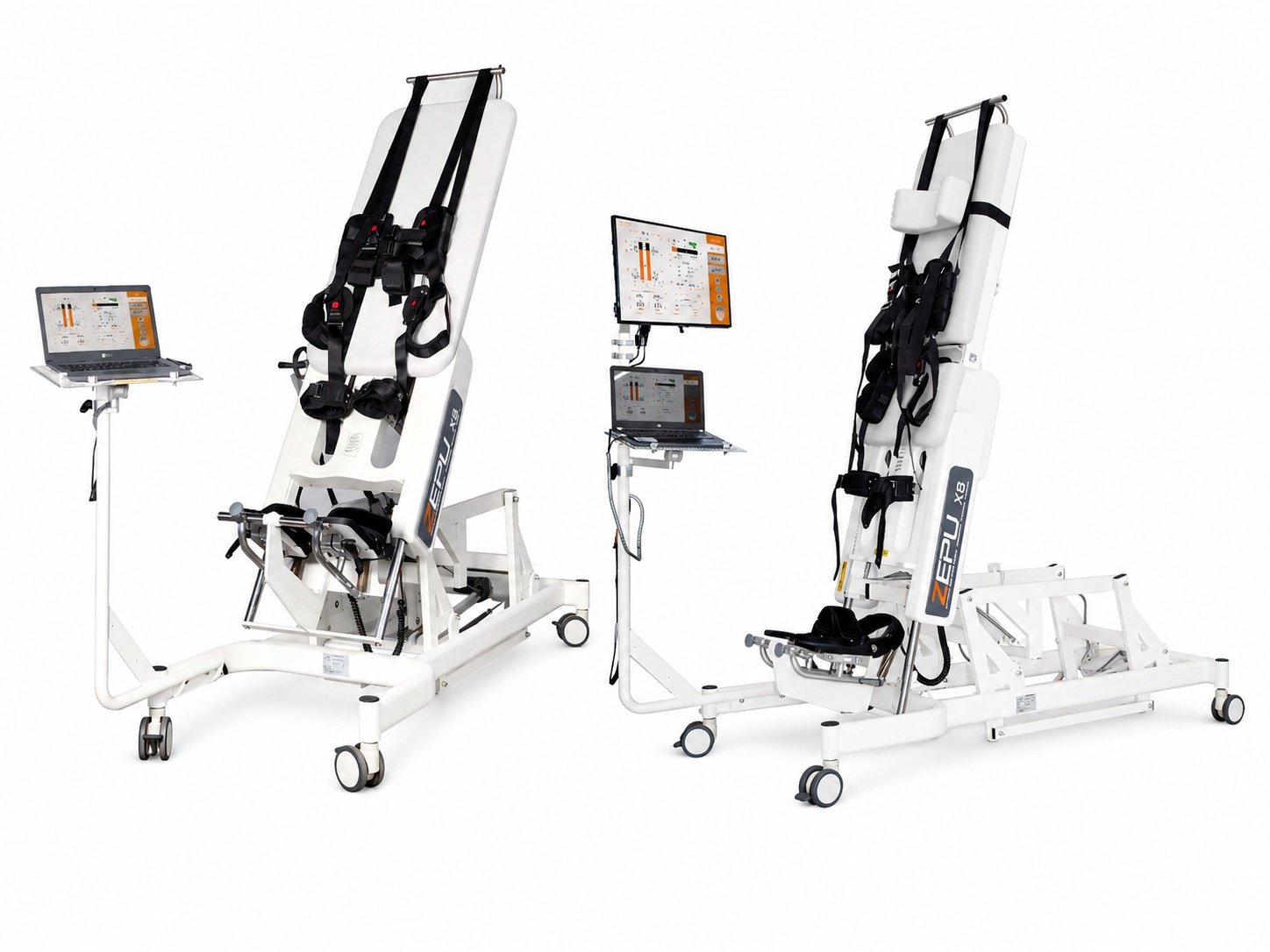 Zepu X6 / X8 — Mesa de Bipedestación Robotizada con Análisis